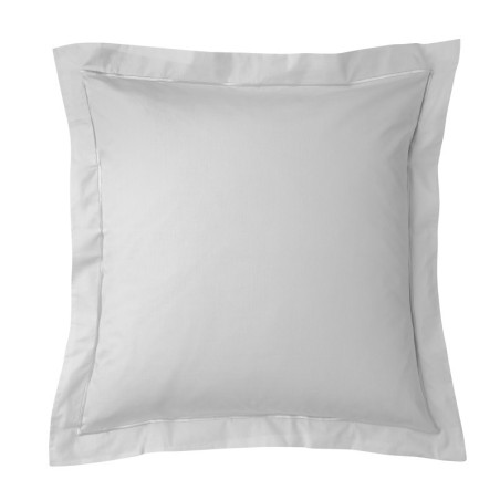 Taie d'oreiller Percale Pur Coton Peigné Longues Fibres 80 Fils/cm² Perle 65x65