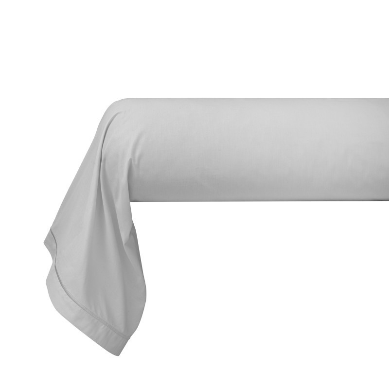 Coton Pur Taie de traversin percale de coton peigné 80 fils