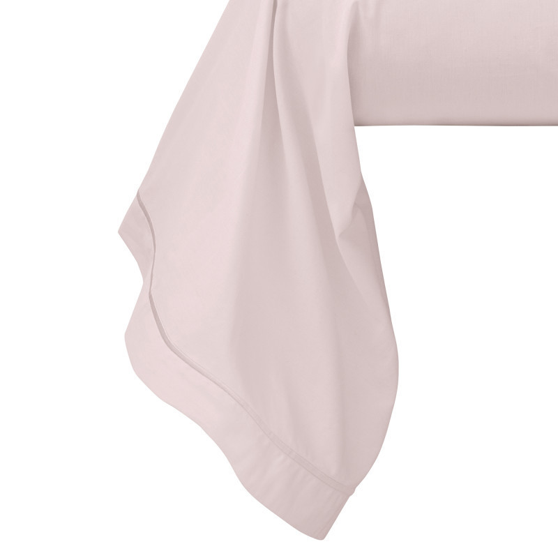 Coton Pur Taie de traversin percale de coton peigné 80 fils