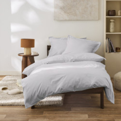 Coton Pur Housse de couette percale de coton peigné 80 fils
