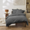 Coton Pur Housse de couette percale de coton peigné 80 fils