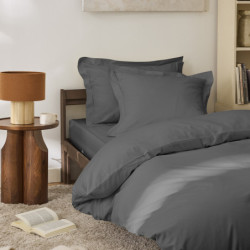 Coton Pur Housse de couette percale de coton peigné 80 fils