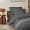Coton Pur Housse de couette percale de coton peigné 80 fils