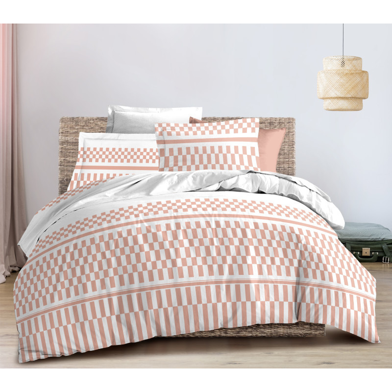Coton Pur Parure de couette microfibre Louna