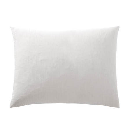 Taie d'oreiller Gaze de Coton Neige 50x70