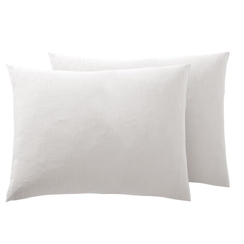 Coton Pur Taie d'oreiller gaze de coton