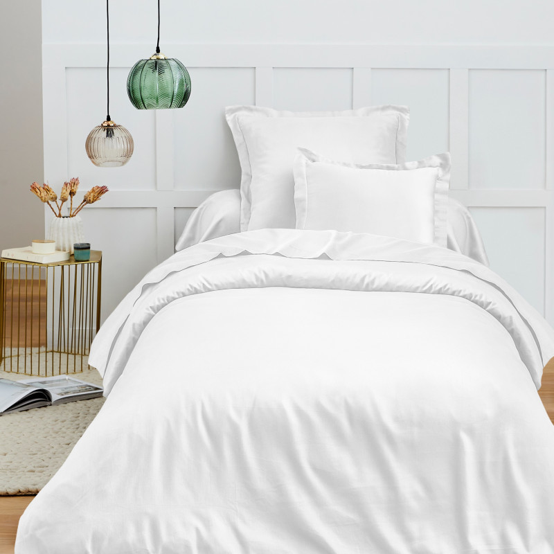 Coton Pur Housse de couette 100 % coton 57 fils