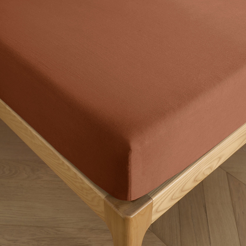 Coton Pur Drap housse 100 % coton 57 fils – bonnet 30 cm