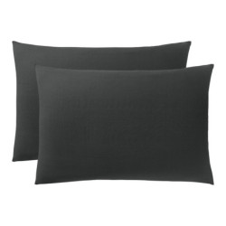 Coton Pur Taie d'oreiller 100 % coton 57 fils