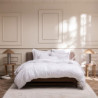 Coton Pur Housse de couette satin de coton 120 fils à fines rayures Prestige