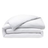 Coton Pur Housse de couette satin de coton 120 fils à fines rayures Prestige