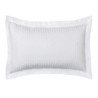 Coton Pur Taie d'oreiller satin de coton 120 fils à fines rayures Prestige