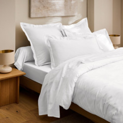Coton Pur Housse de couette satin de coton 120 fils Prestige