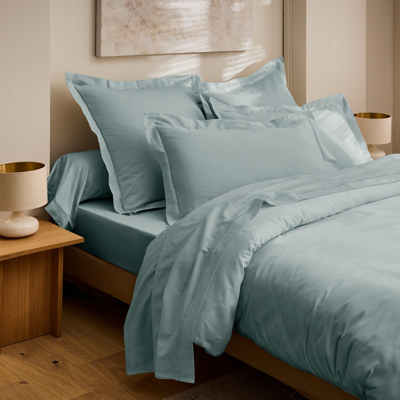 Coton Pur Housse de couette satin de coton 120 fils Prestige