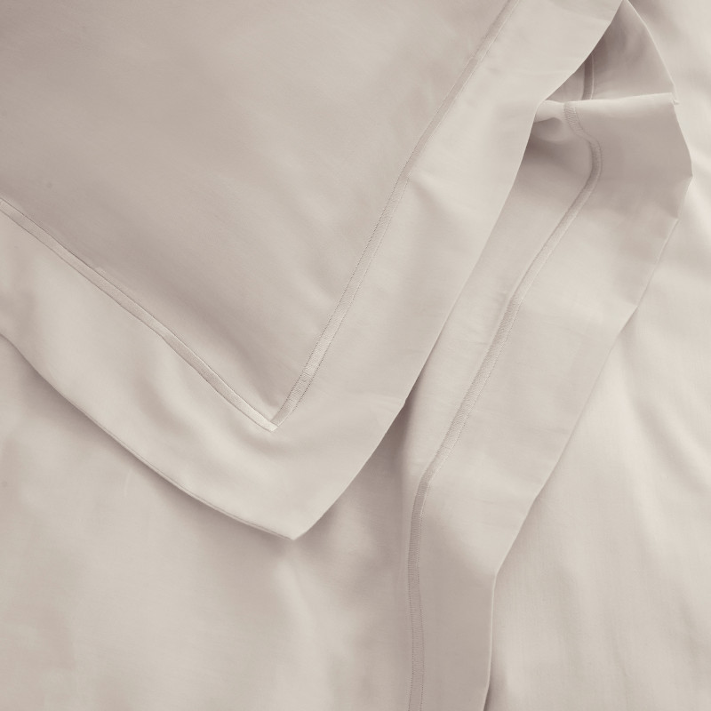 Coton Pur Taie d'oreiller satin de coton 120 fils Prestige