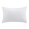 Coton Pur Taie d'oreiller percale de coton à passepoil Solstice