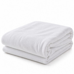 Coton Pur Protège-matelas imperméable molleton coton Shield – bonnet 30 cm
