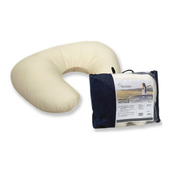 Oreiller de voyage repose-nuque Moshy, fibre Ergotex