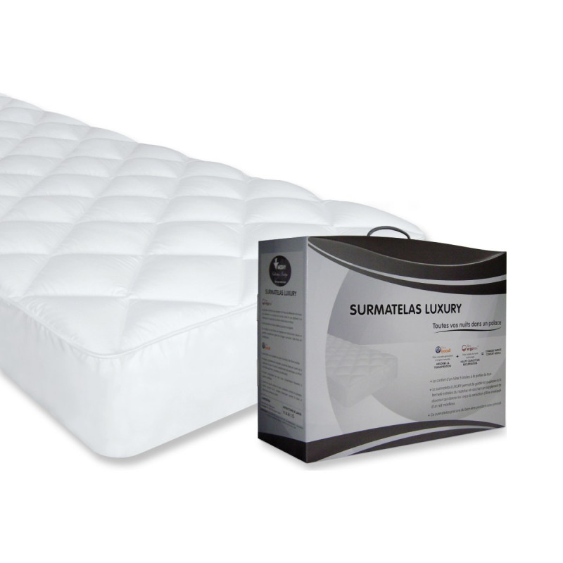 MOSHY Sur-matelas LUXURY Bonnet 40 cm