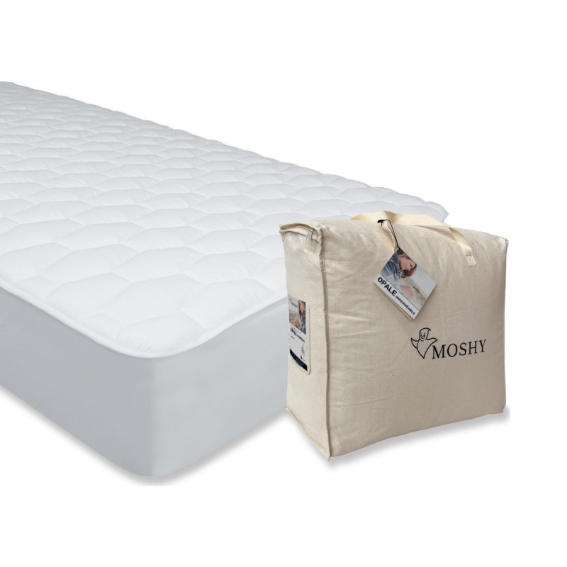 MOSHY Protège matelas OPALE IMPERMEABLE CAPITONNE