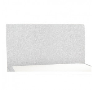 Dosseret Simili Cuir Blanc
