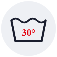 Lavable 30 °C
